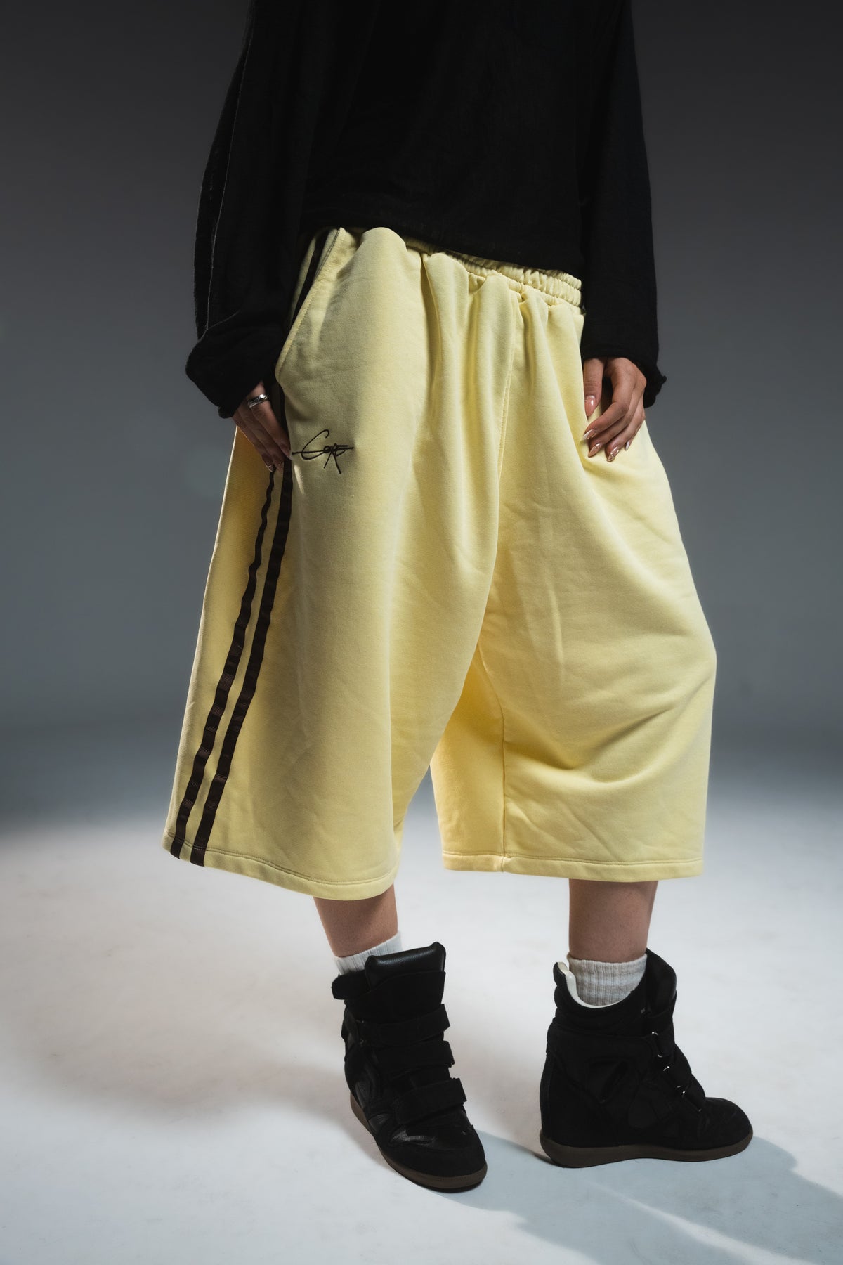 JORTS BUTTER YELLOW